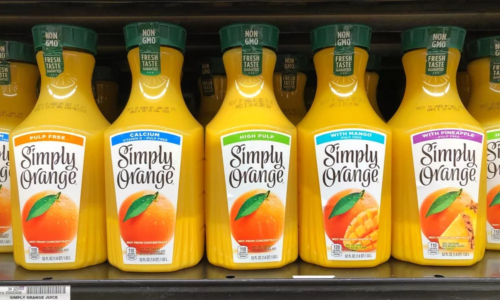 beverage label colors