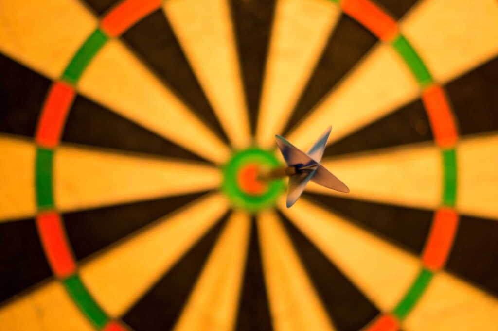 Dart board
