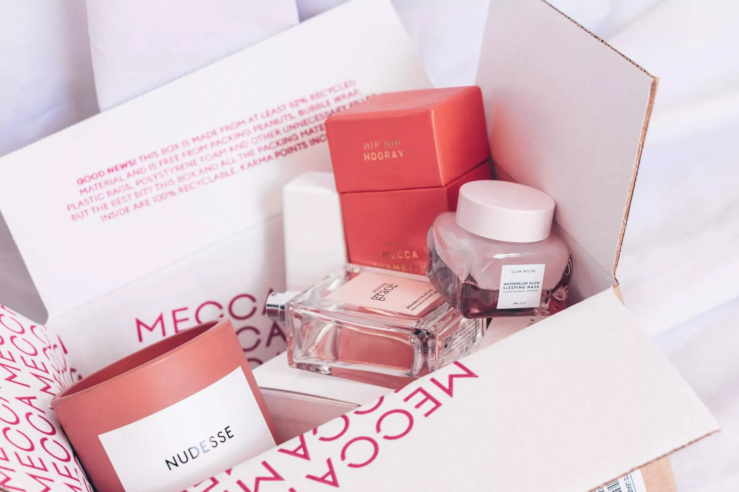 packaging design with branding, messaging, and style