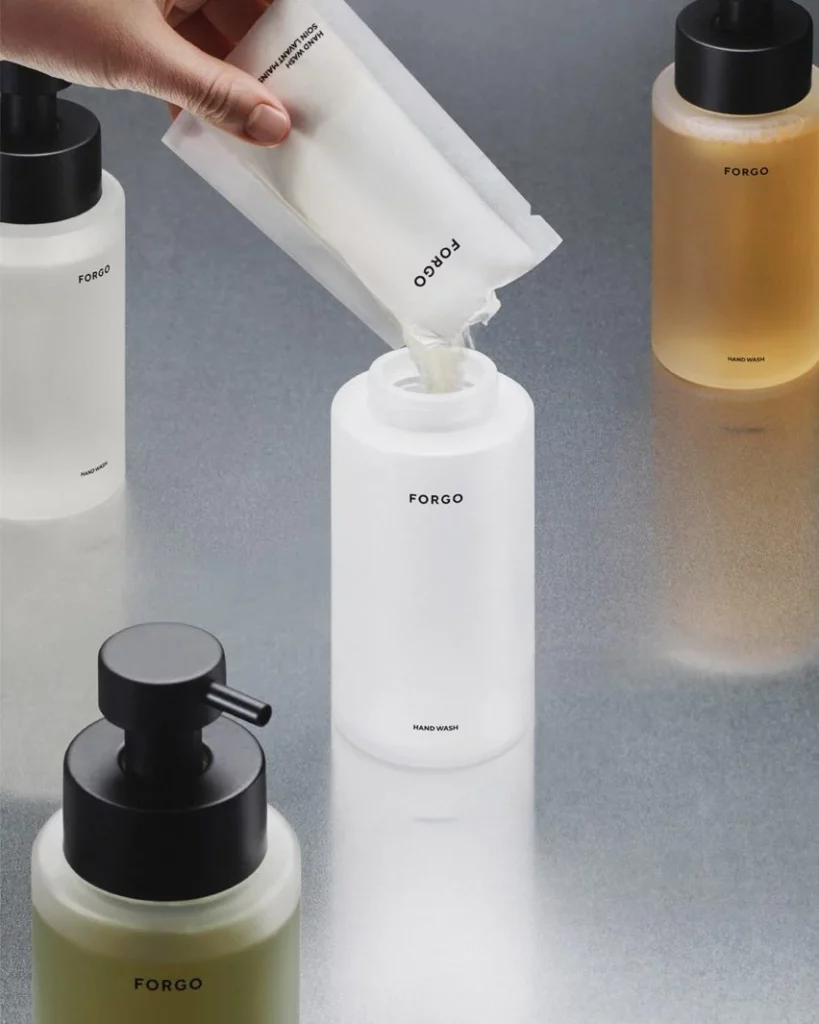 refillable cosmetics packaging