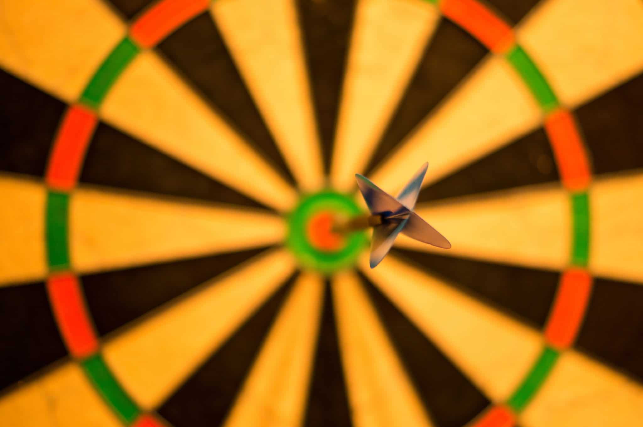 Dart board