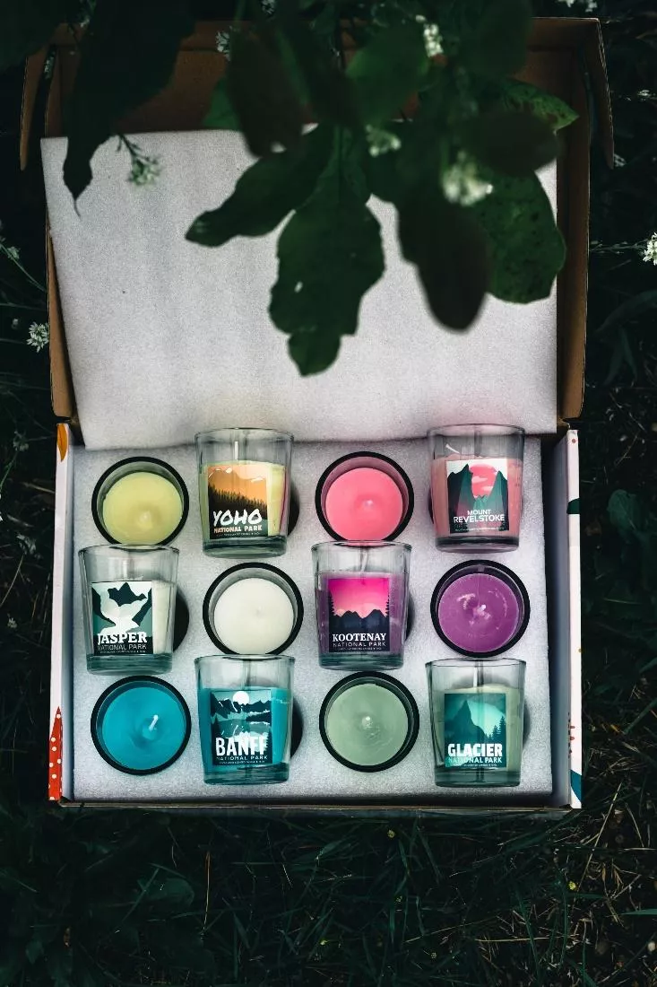 candle bundles packaging