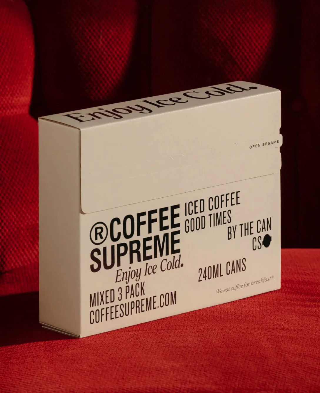 zipper carton box packaging
