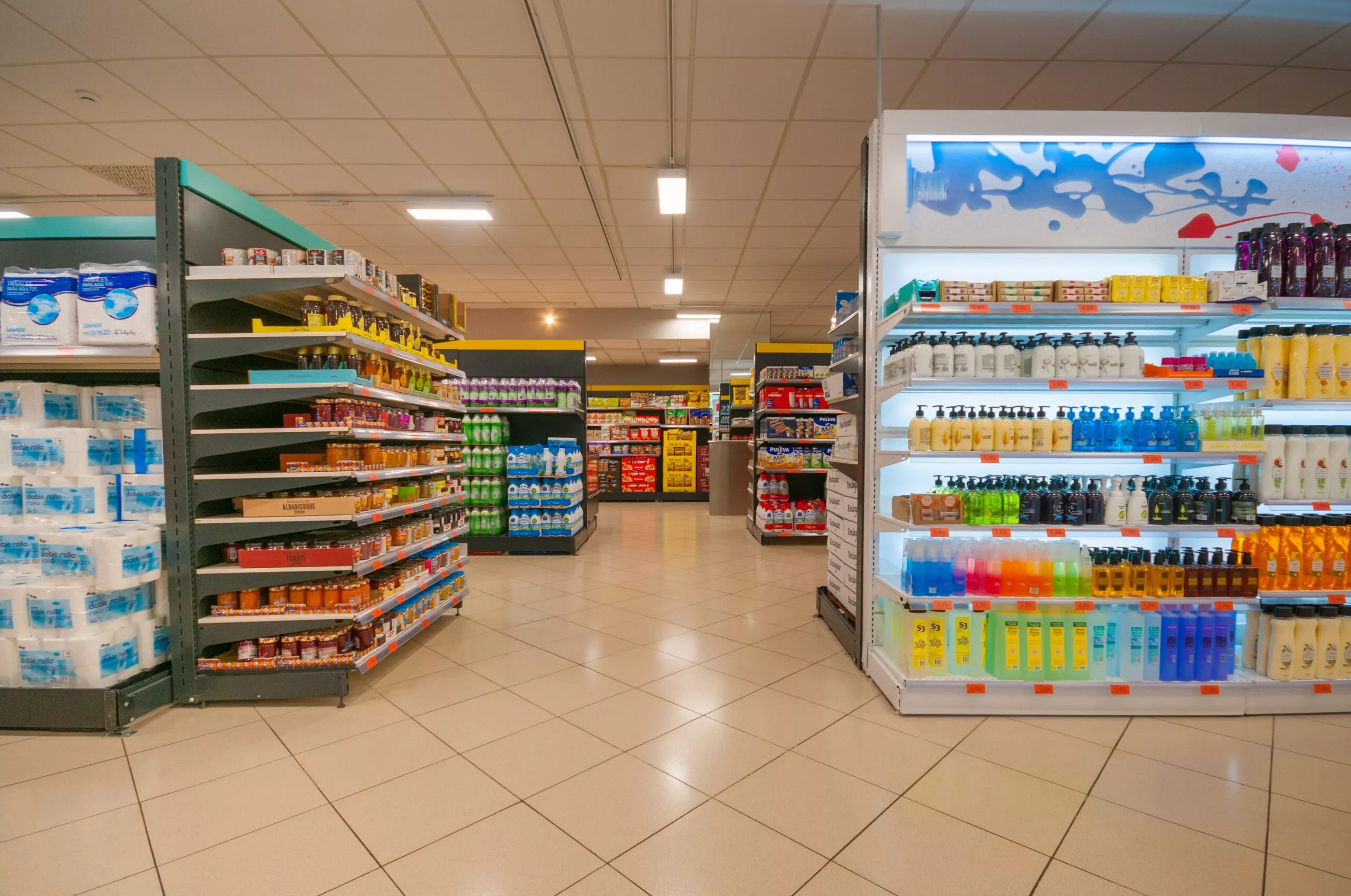 Gondola display units