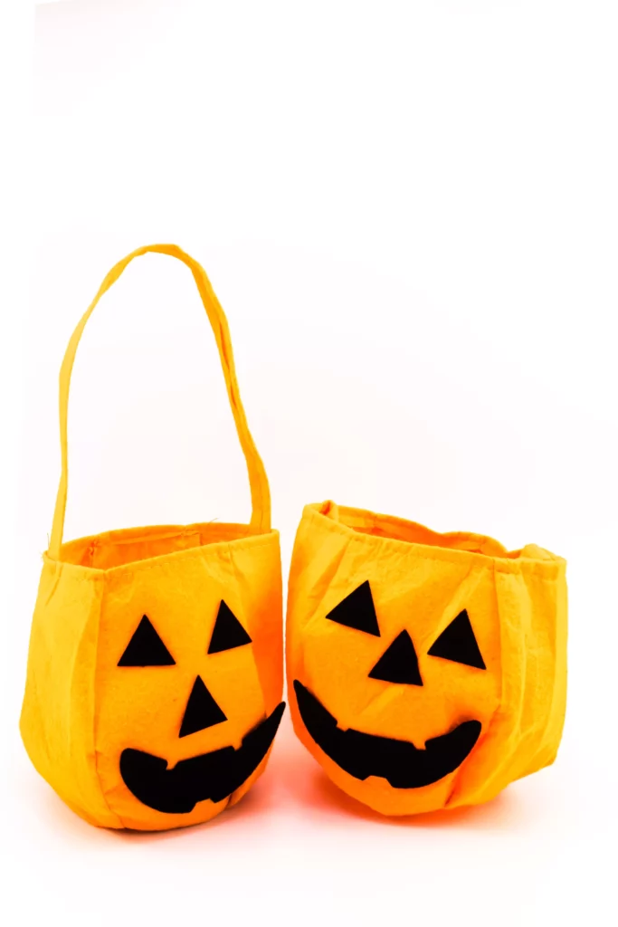 organic fabrics halloween packaging