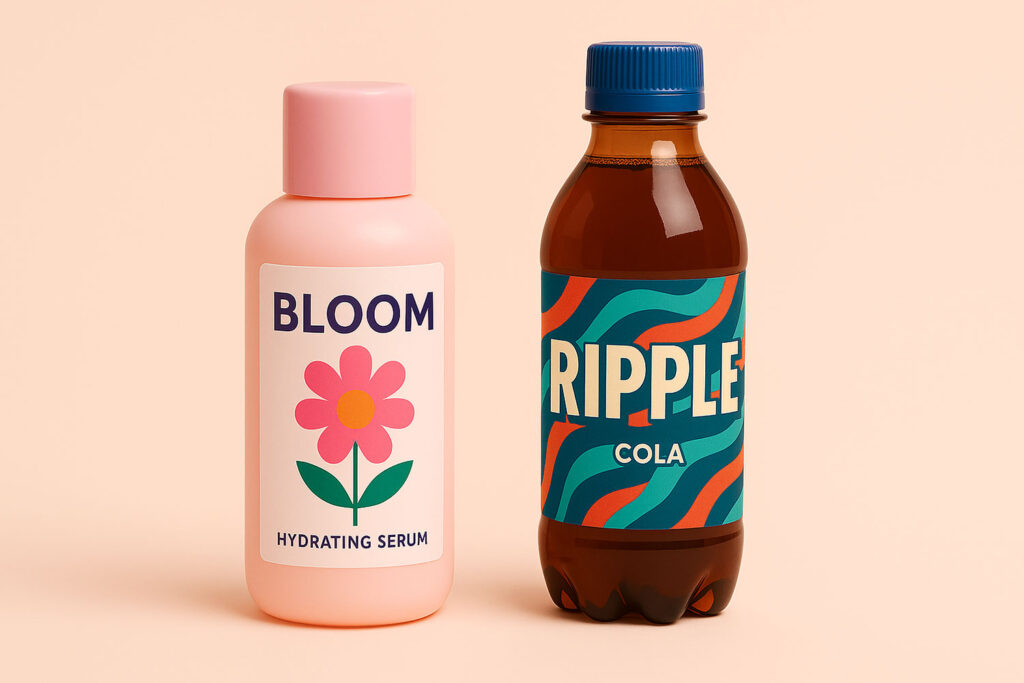 product label design