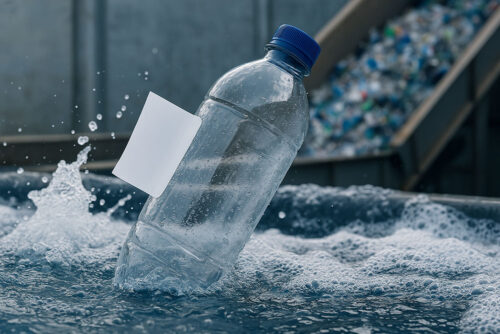 label recycling process