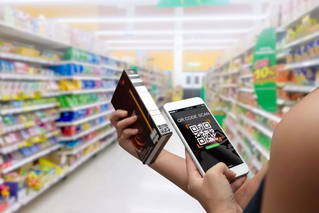 qr code labels