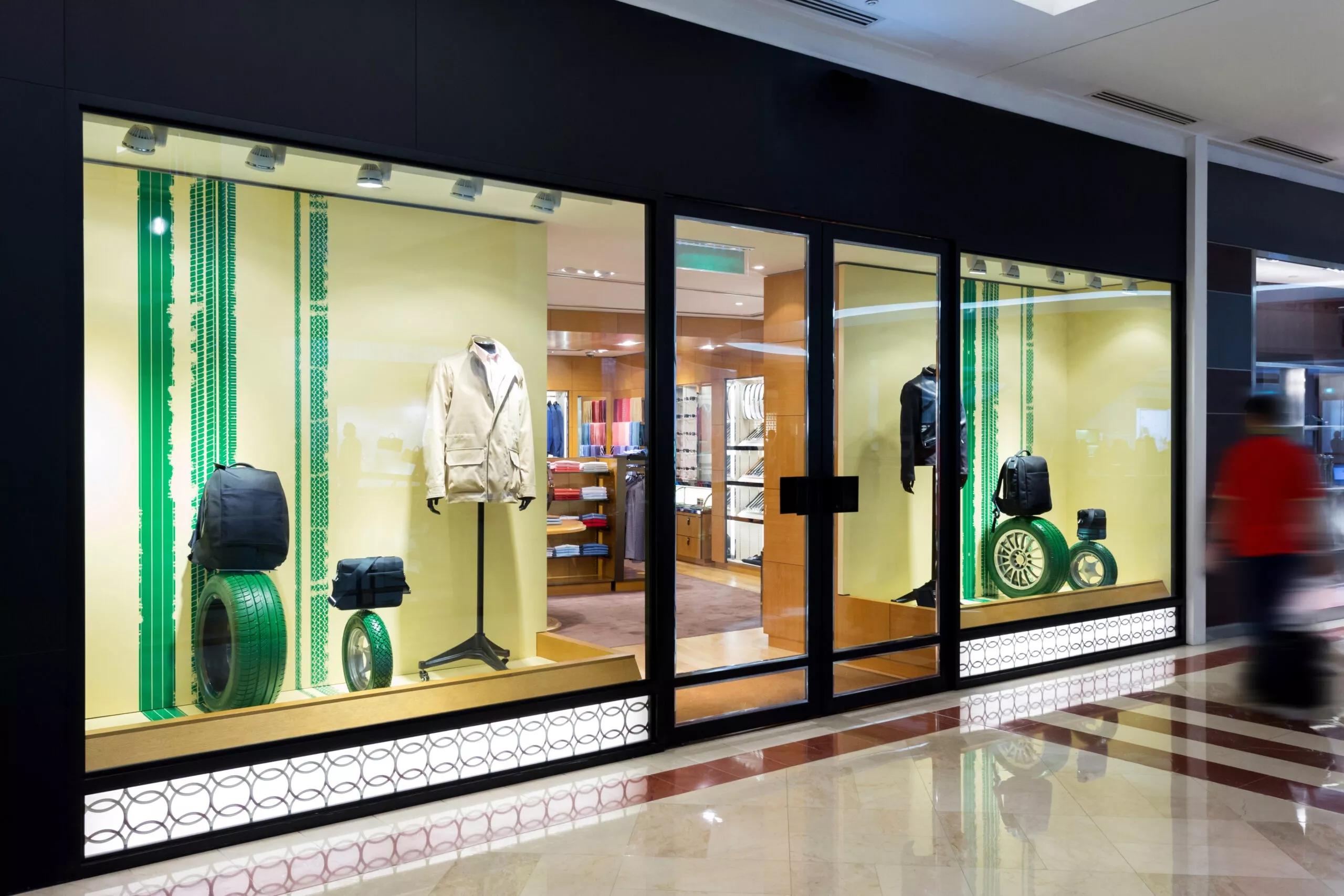 Store window displays