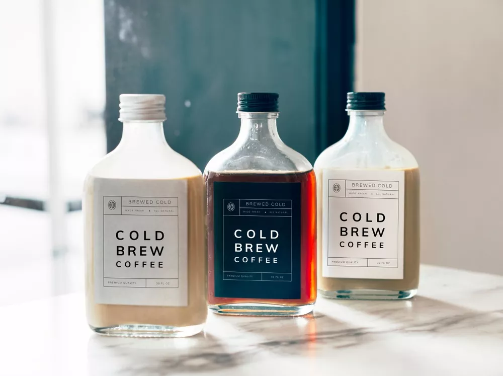 custom beverage label design