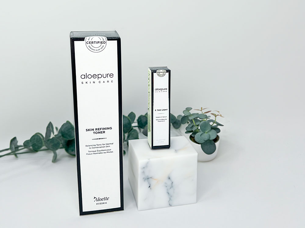 Aloette Skincare Folding Cartons