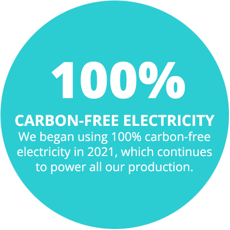 100% Carbon Free Electricity