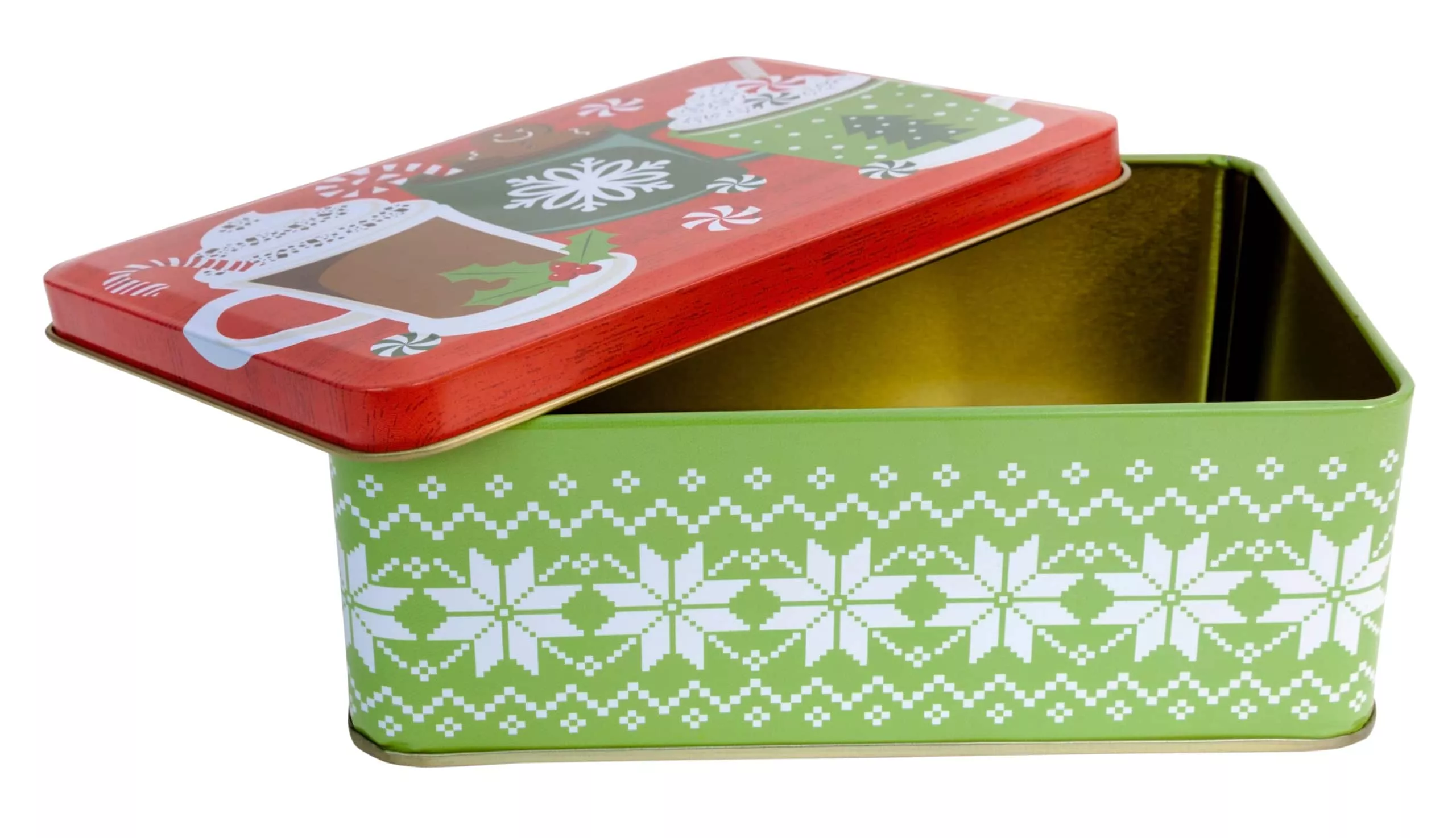 holiday aluminum tins