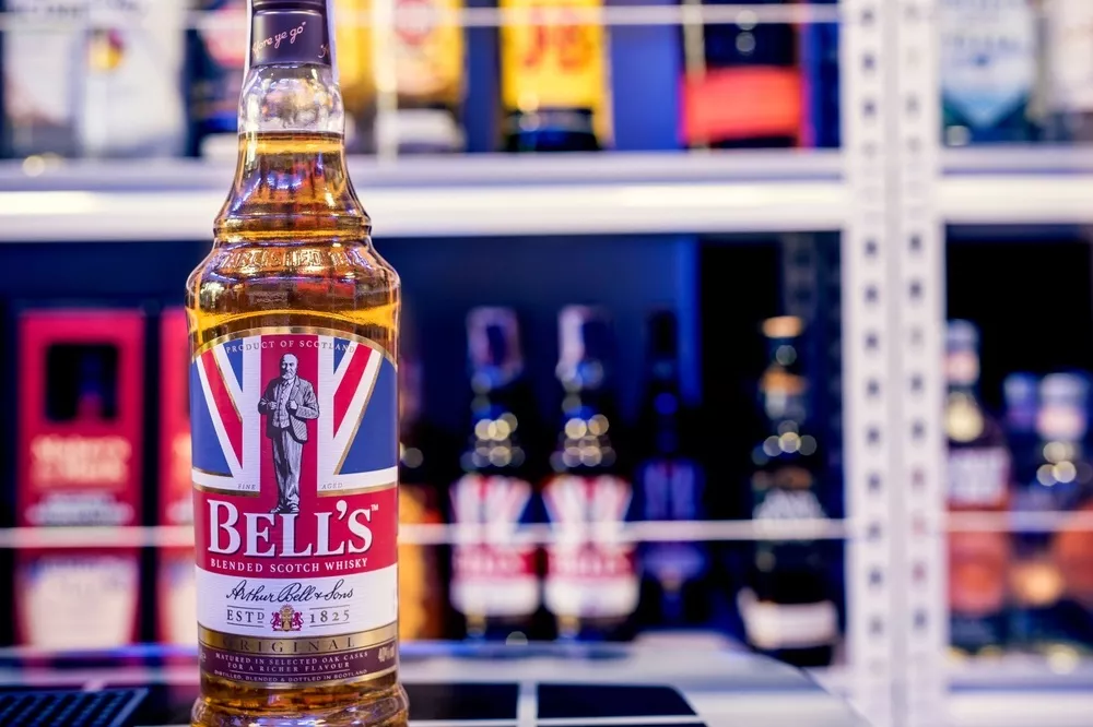 alcoholic drink label