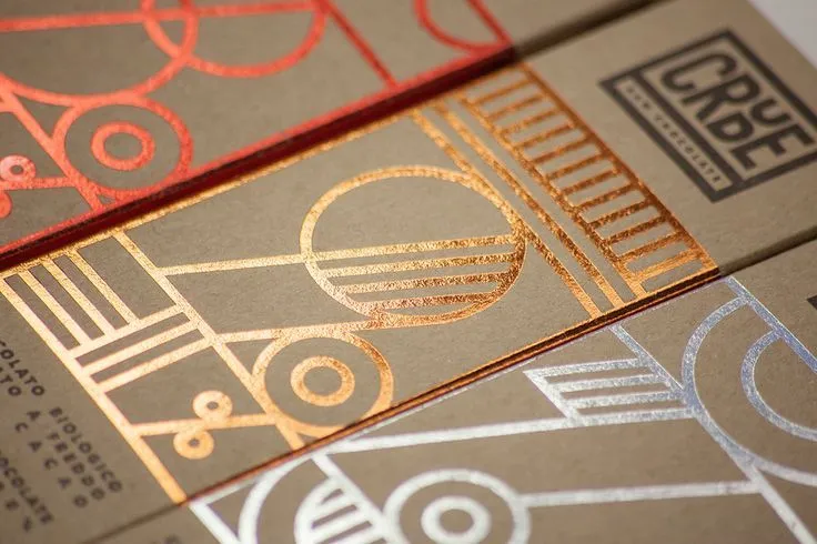 foil stamping on folding carton
