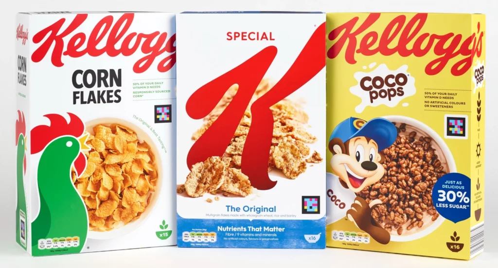 smart cereal packaging