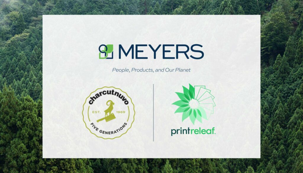 Meet Your Corporate Sustainability Goals with Meyers through PrintReleaf